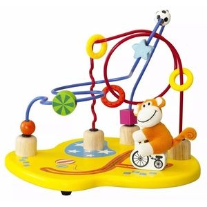 WonderWorld Non-Toxic Circus Maze Wooden Baby Toy